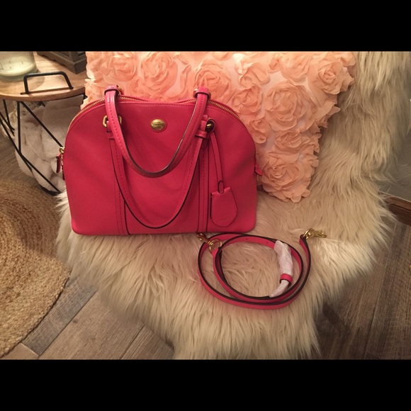 Pink Coach Purse - Picture 3 of 6